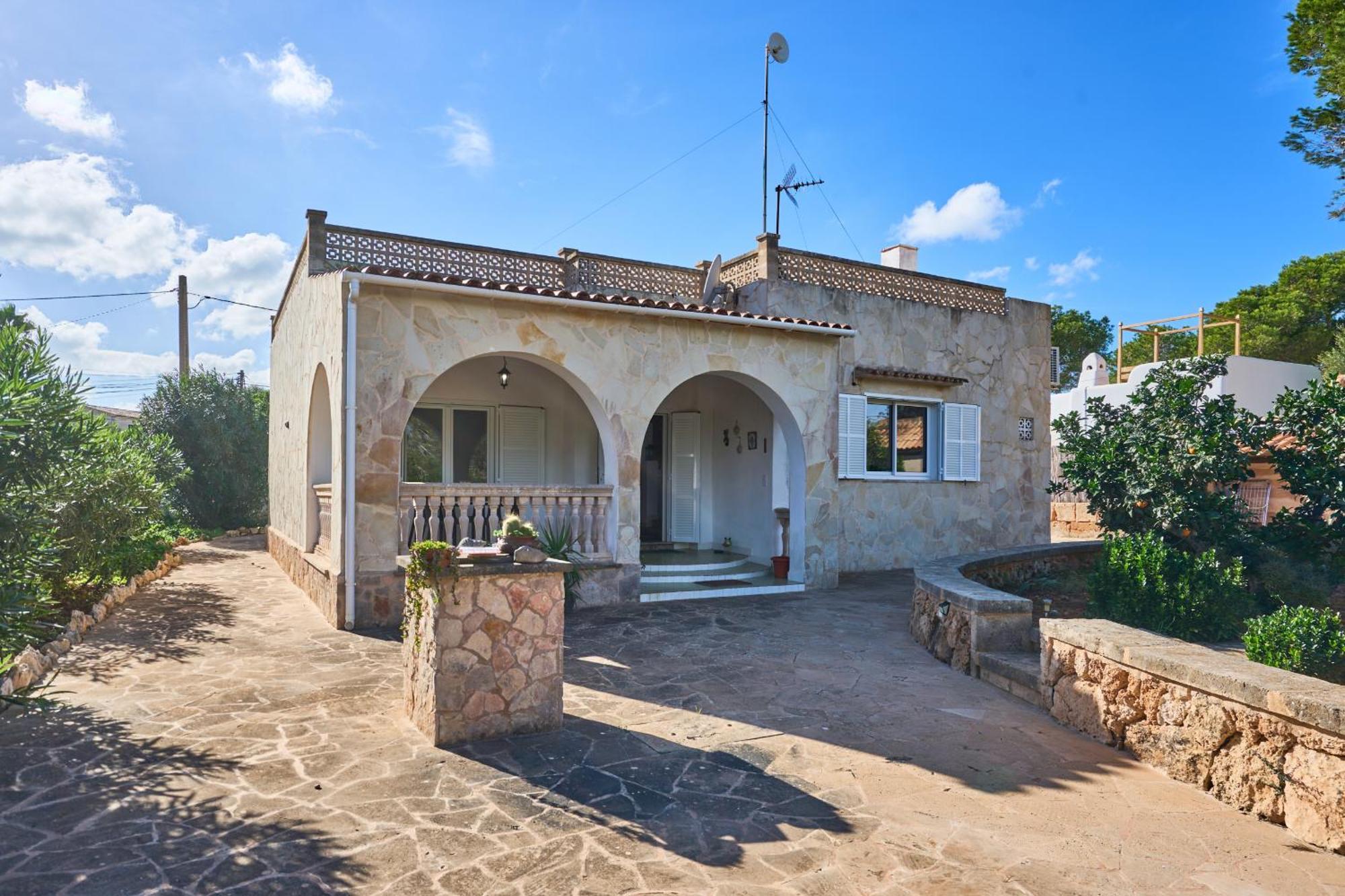 Villa S'Aguila Santanyi Bagian luar foto